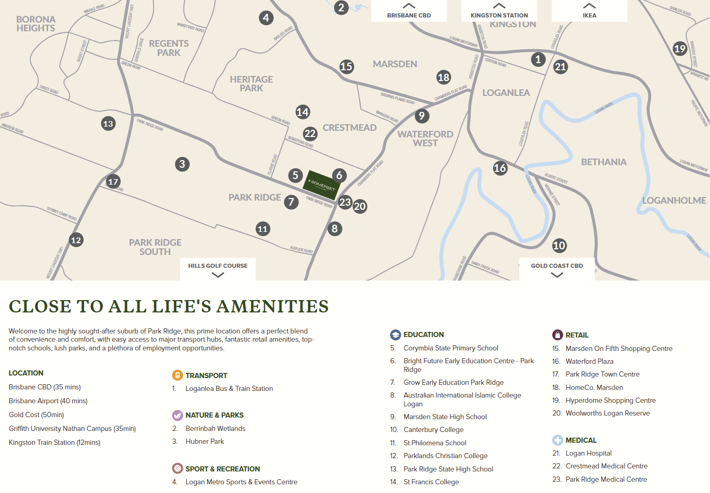 Park Ridge Location Park Ridge | H&T Realty
